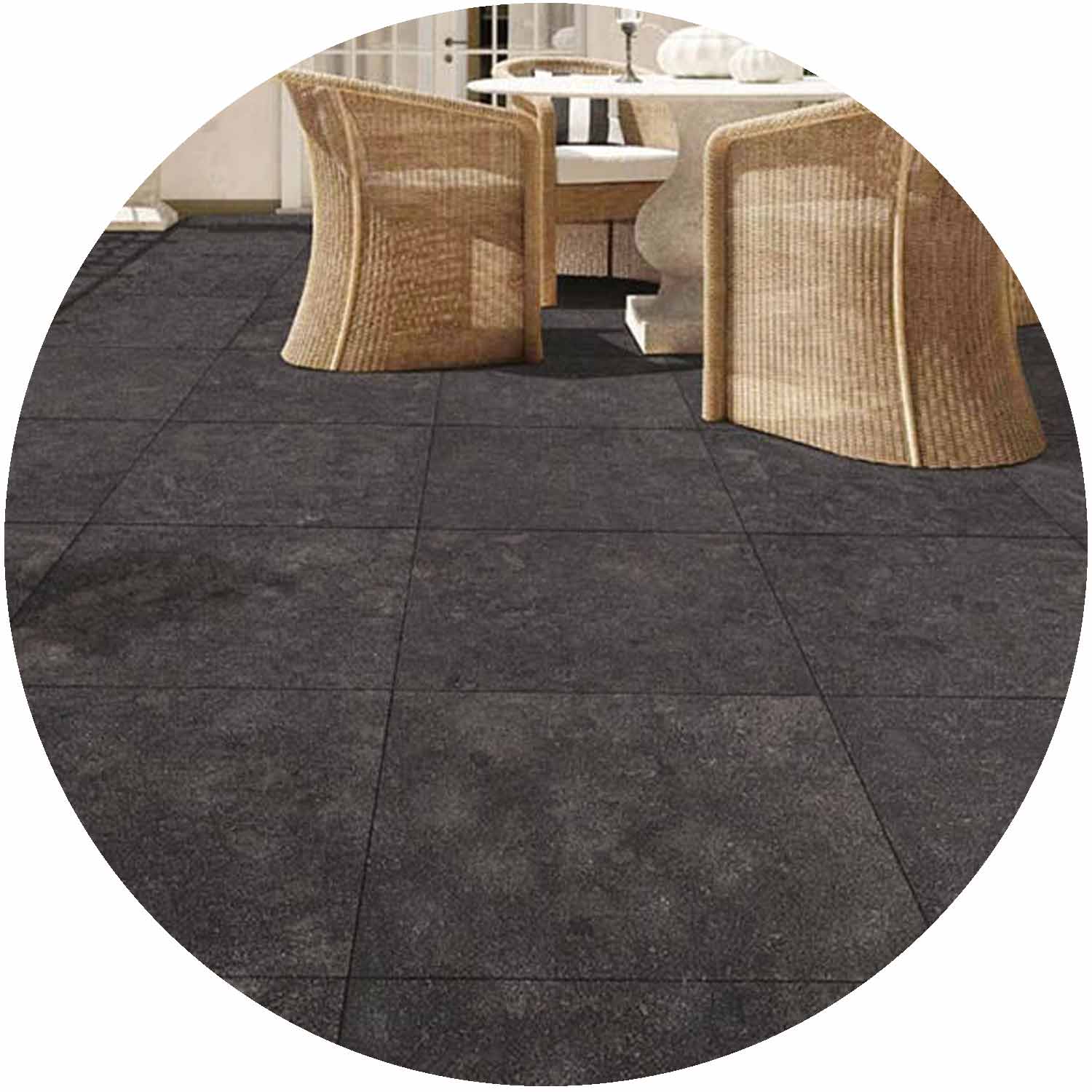 Fossil Nero Porcelain 600x900mm PER SLAB (0.54)