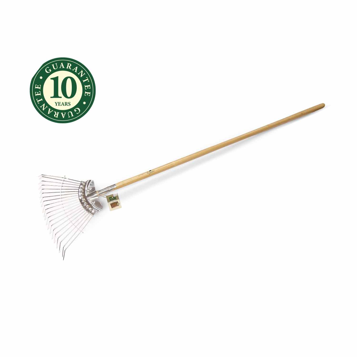 Greenman Ash Stainless Steel Lawn Rake