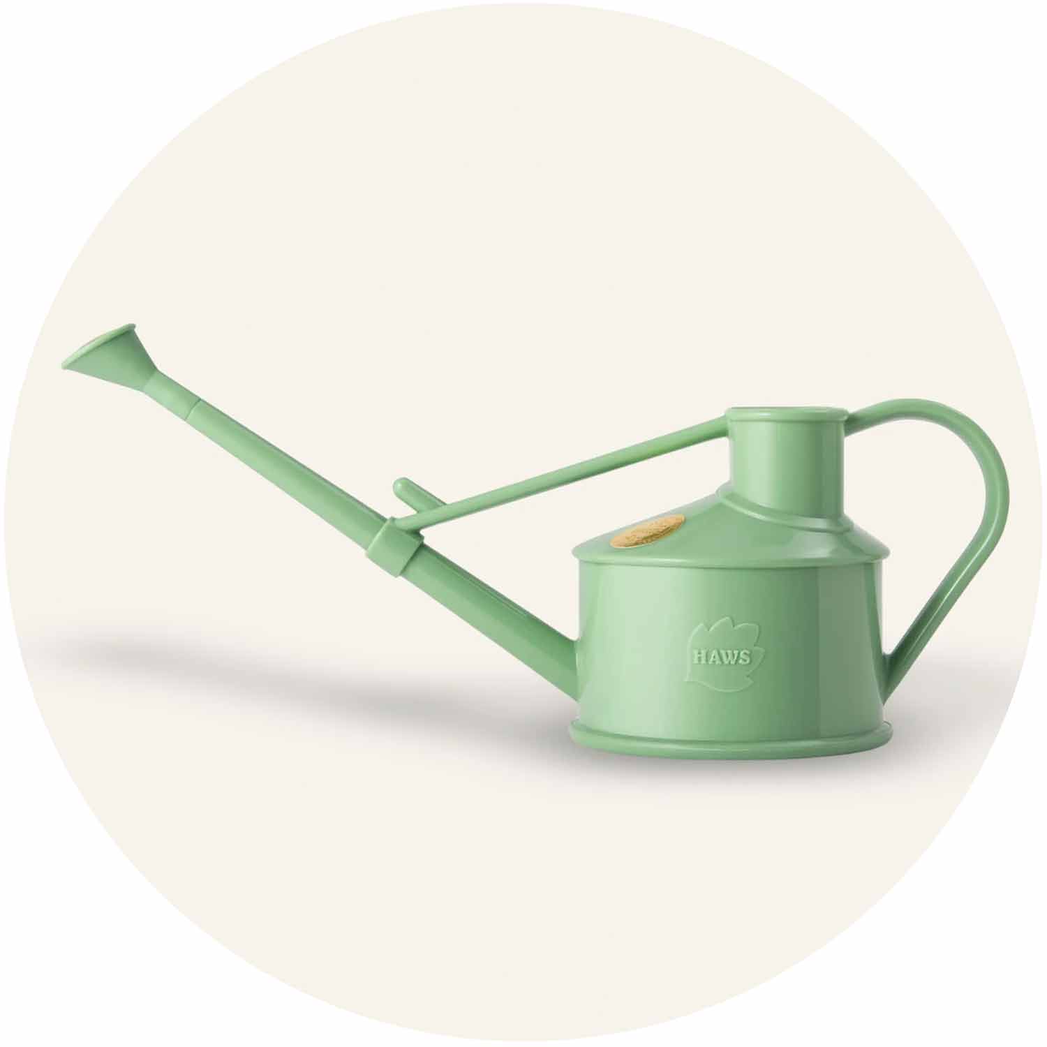 The Langley Sprinkler Plastic Watering Can 1 Pint Sage