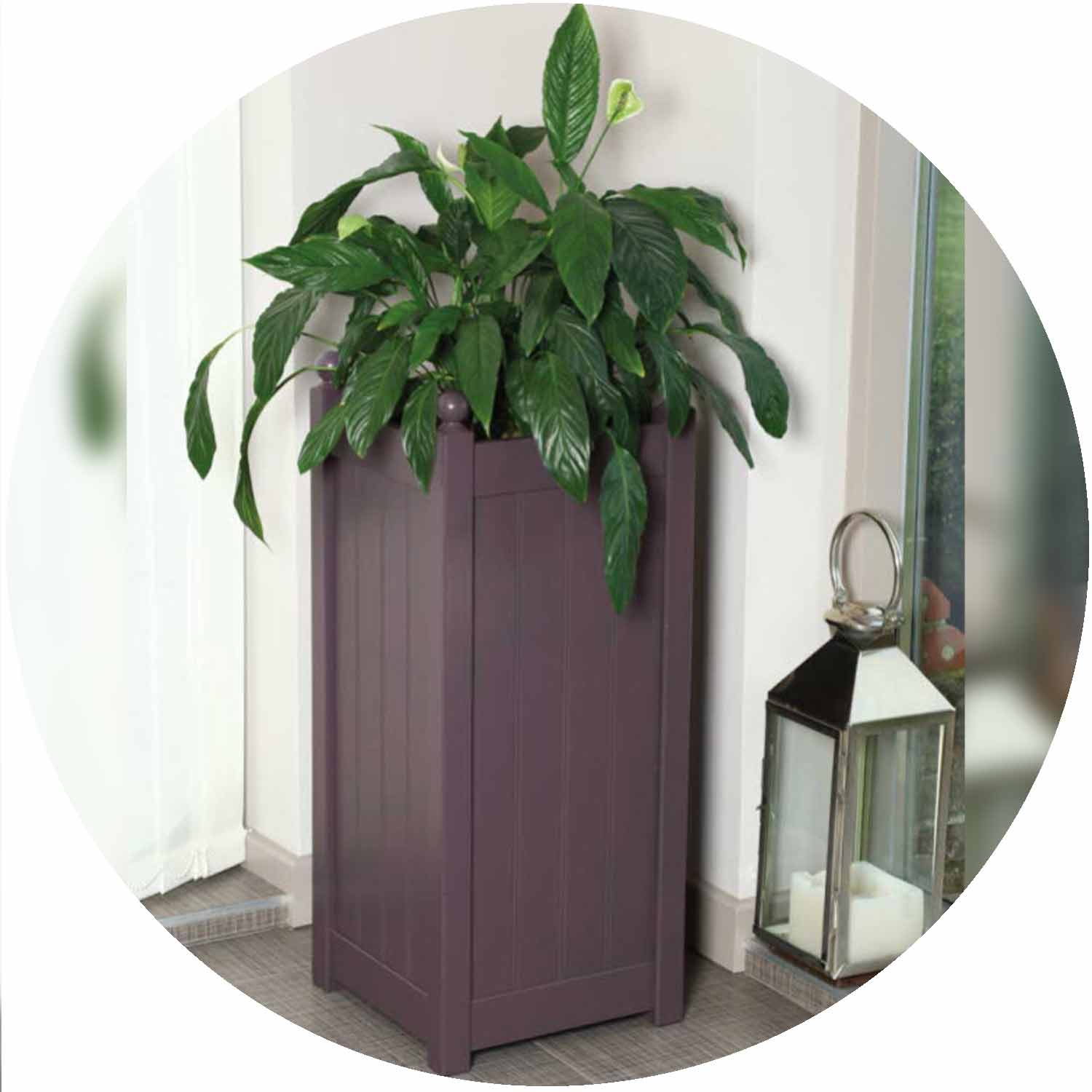 (AFK) Classic Tall Planter Lavender