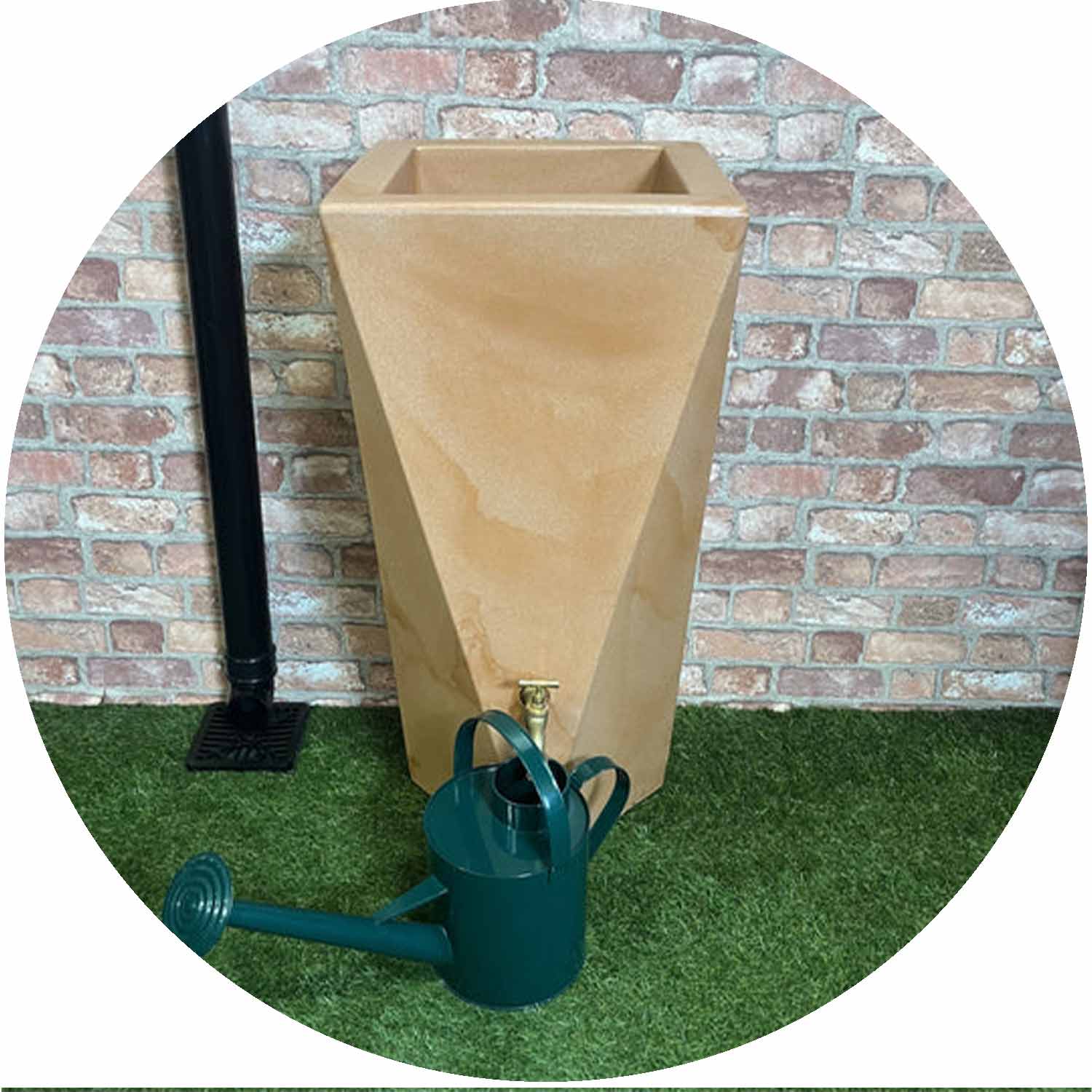 Manhattan City Water Butt Planter 200L