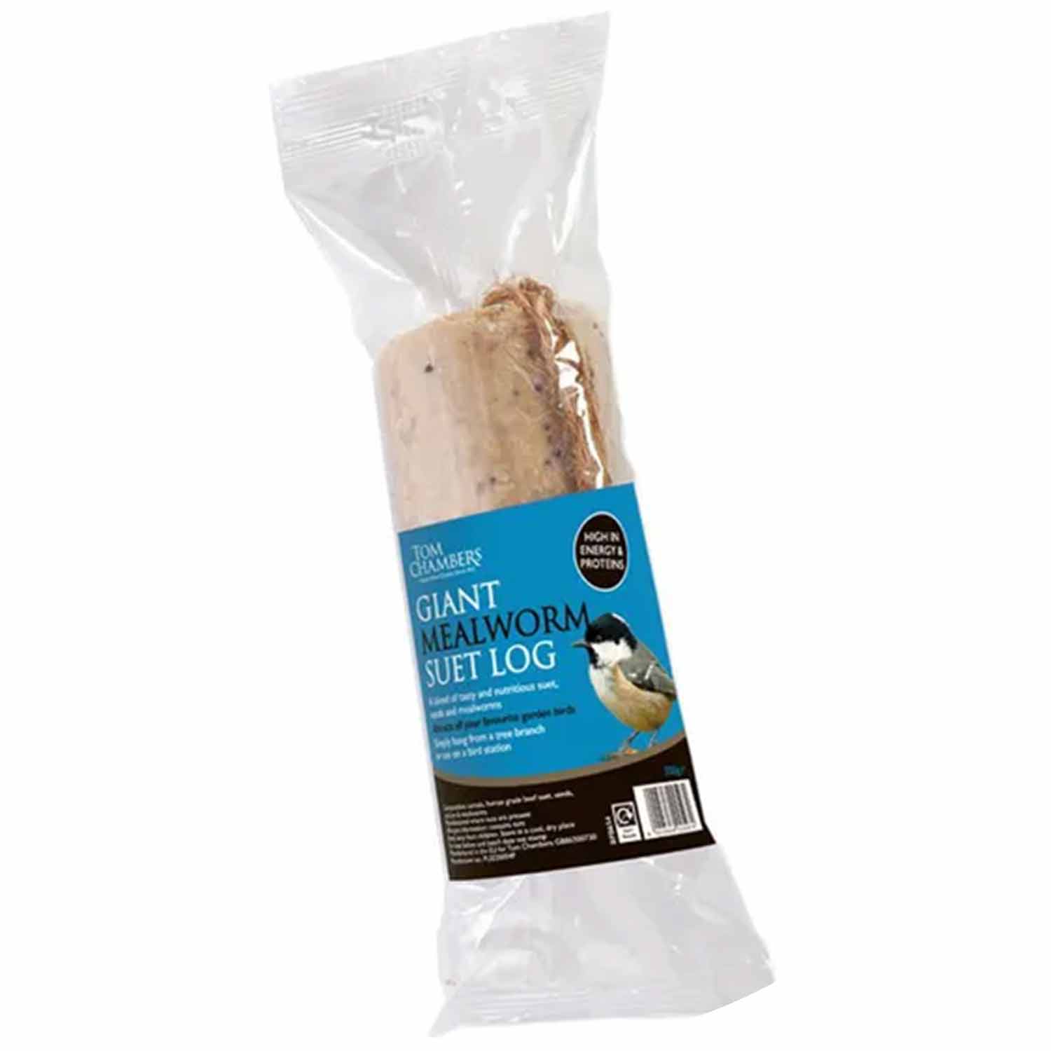 (TC) Giant Mealworm Suet Log