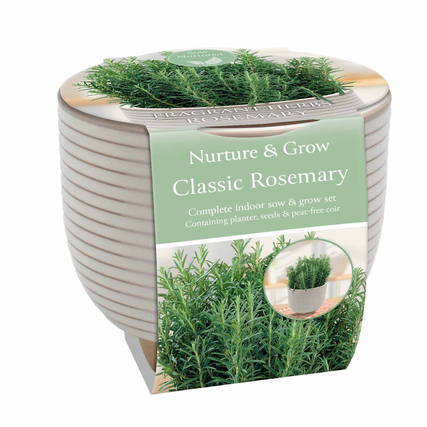 (BS) Sow Nurtured Ceramic Aromatic Herbs