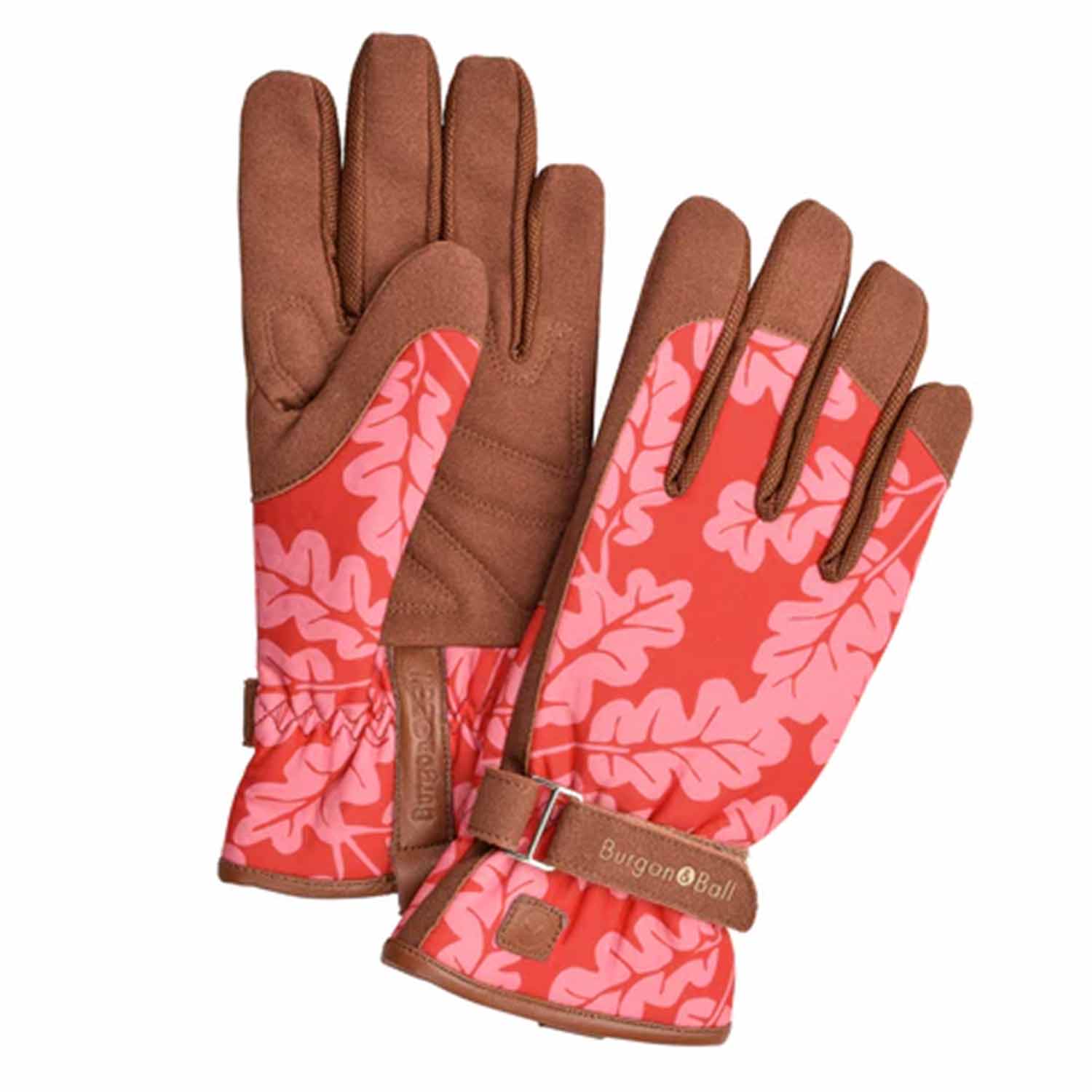 (BB) Glove Oak Leaf Poppy