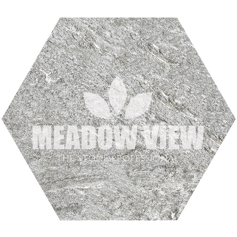 Hexagonal Porcelain Shadow Stepping Stone 600mm
