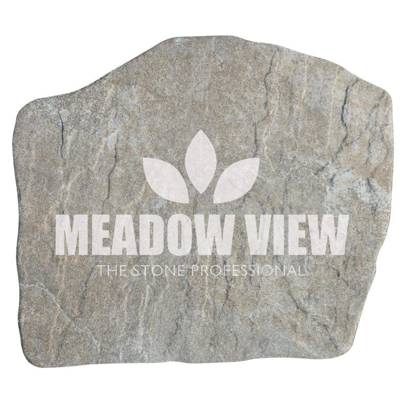 Random Porcelain Oatmeal Stepping Stone 420x360mm