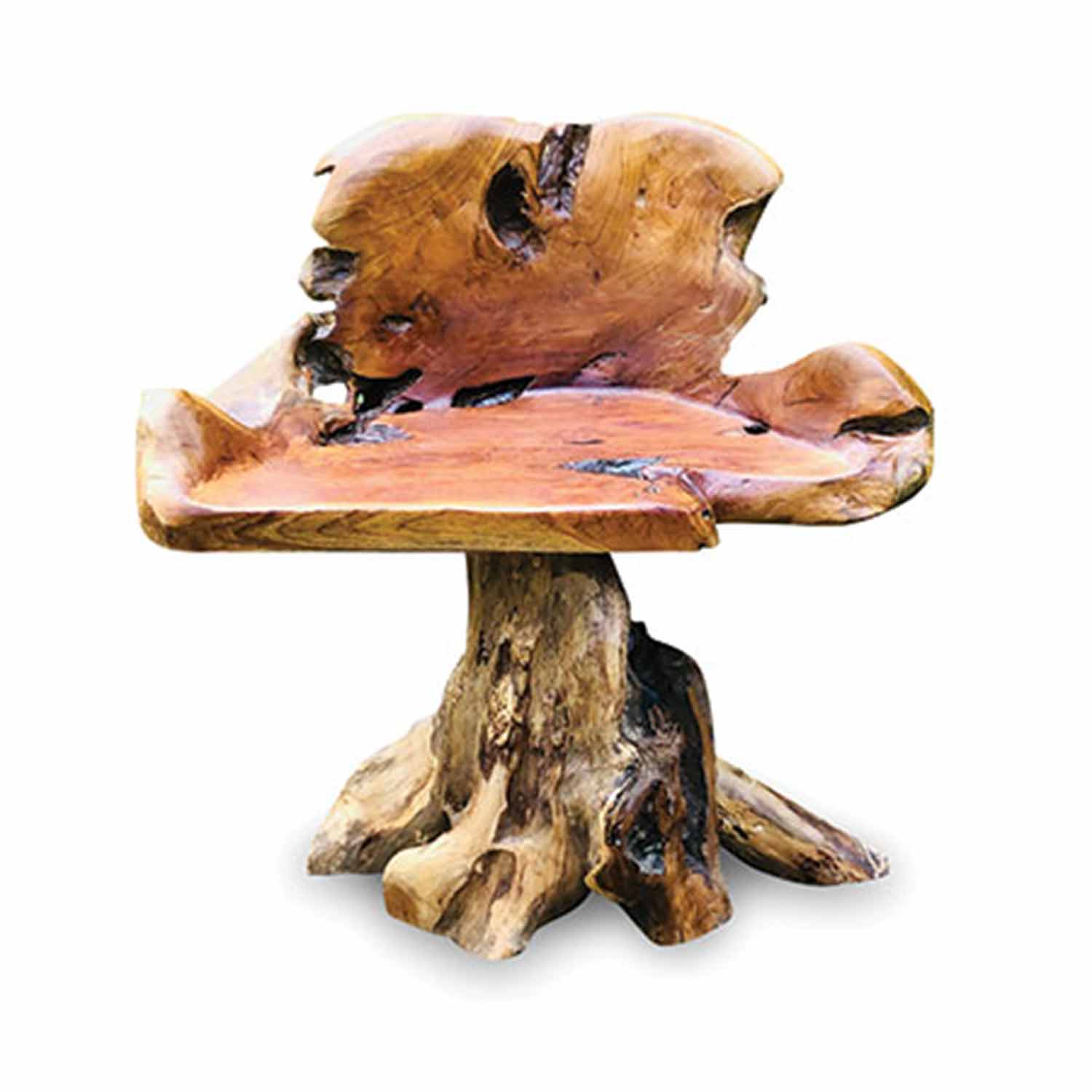 Root Chair Solid Trunk Leg