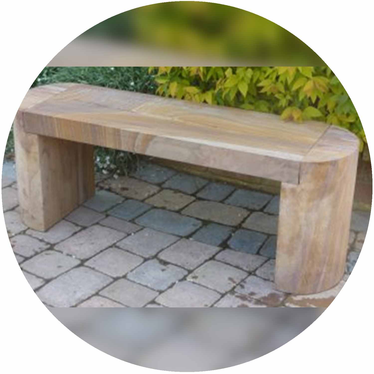 (EC) Sandstone Bench