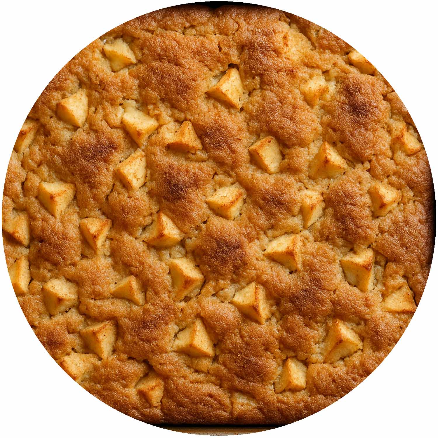 Spiced Apple Traybake
