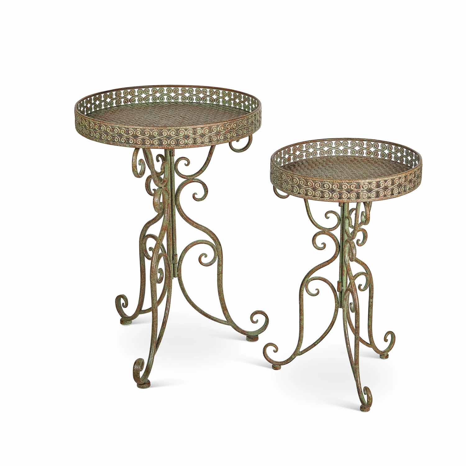 (B) Swirl Plant Stand