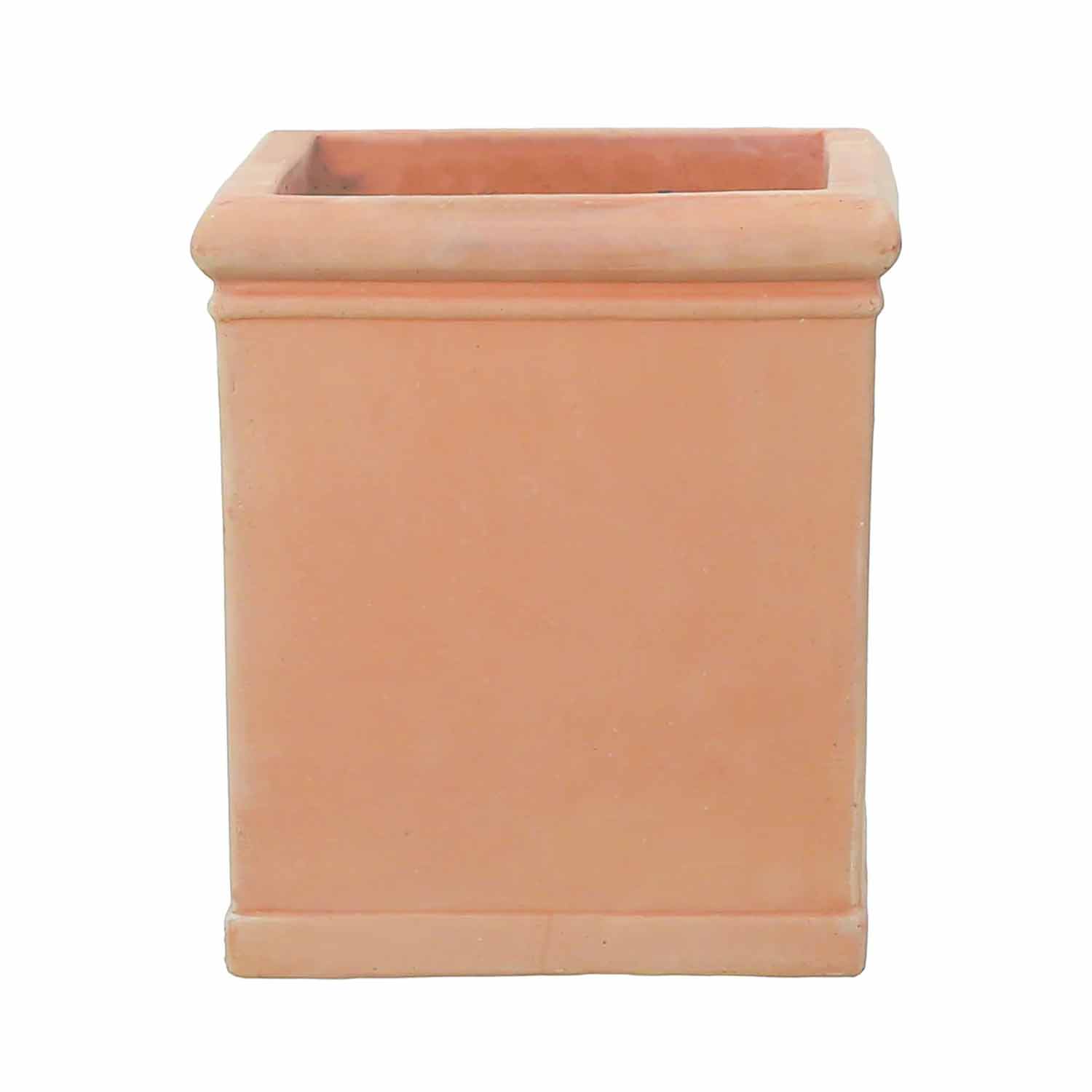53cm Tall Terracotta Square
