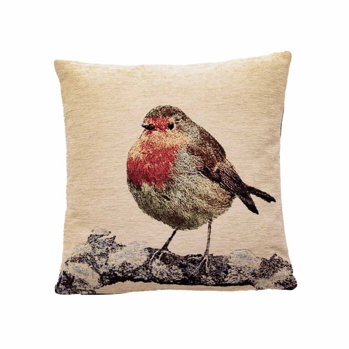 Winter Robin Cushion