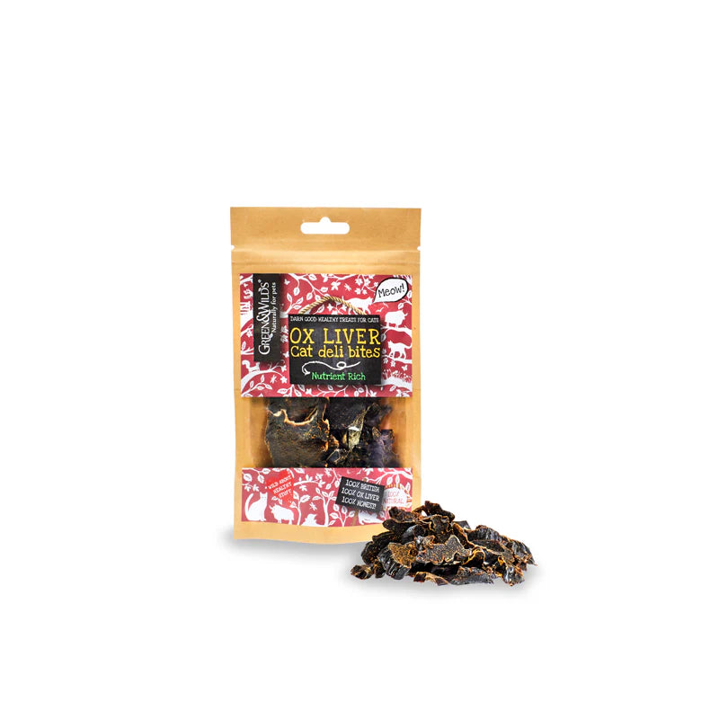 (GW) Ox Liver Deli Bites (Cats) 40g