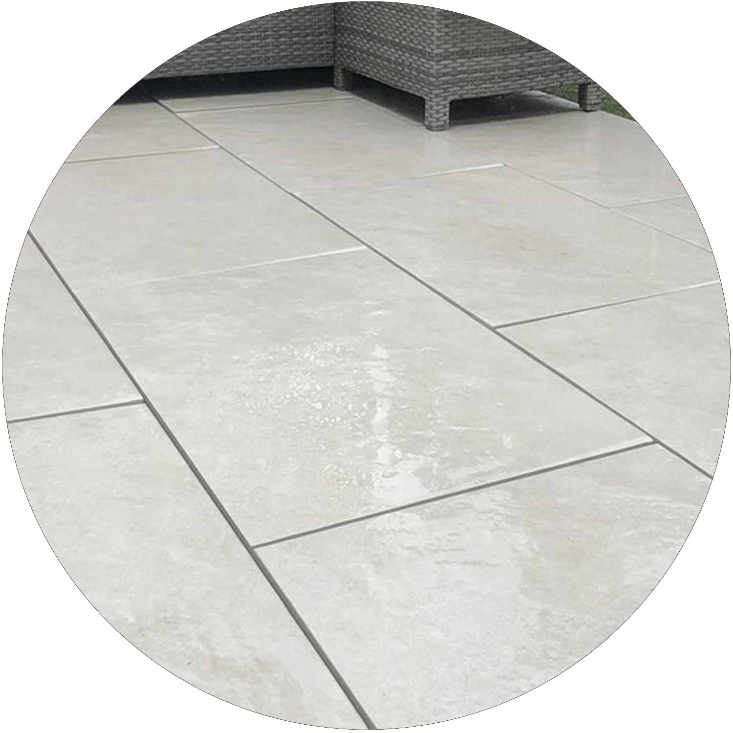 Quartz White Porcelain 600x900mm PER SLAB (0.54)